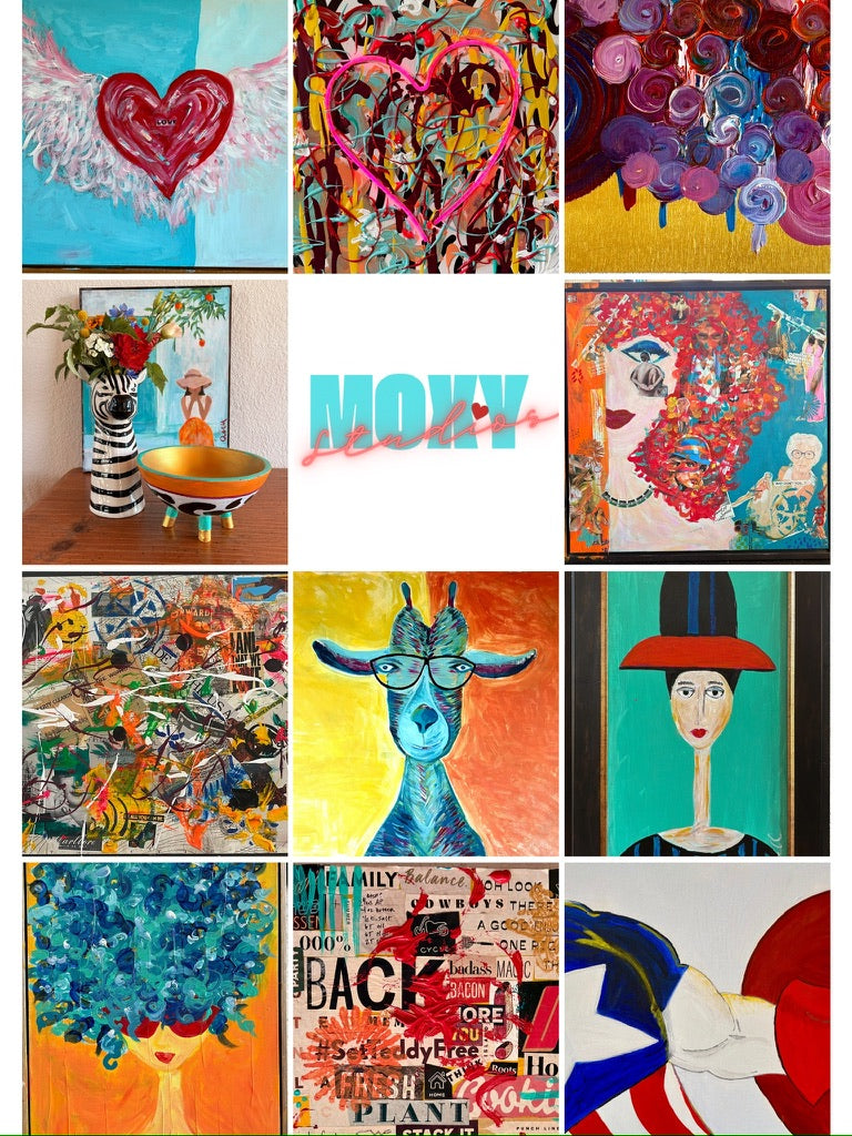 Meet the Artist:  The Story behind Moxy Studios