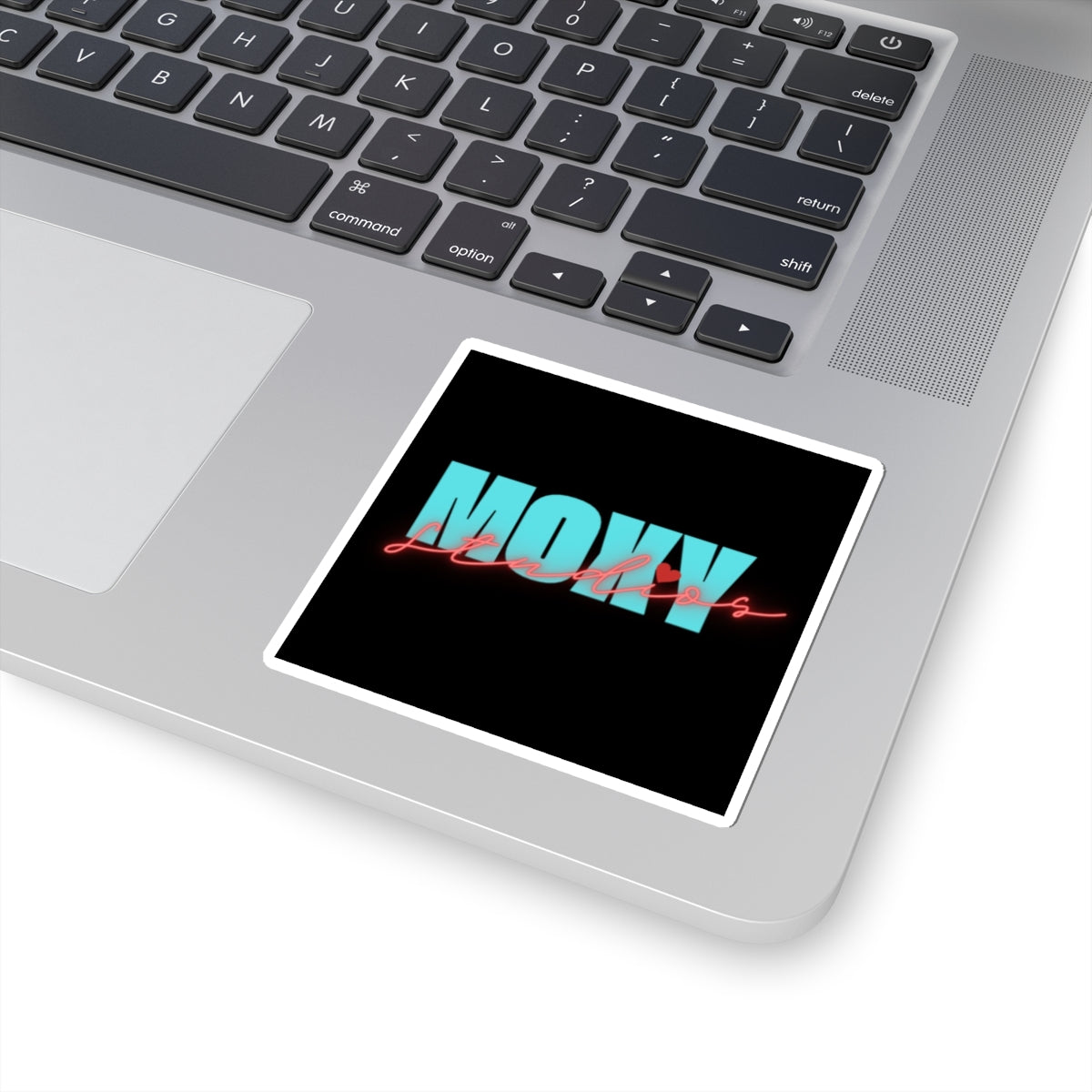 Kiss-Cut Sticker — 'Moxy Studios' Retro Neon Logo