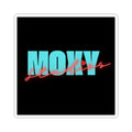 Kiss-Cut Sticker — 'Moxy Studios' Retro Neon Logo